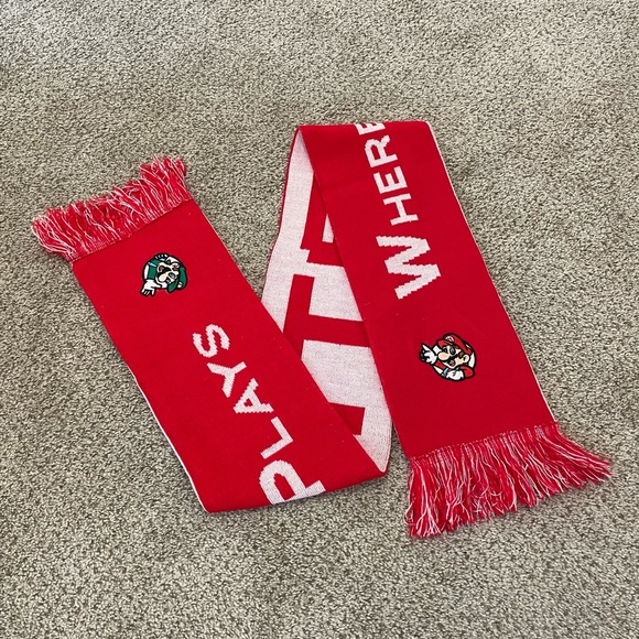 Rare Nintendo‎ Mario Luigi Scarf 60 X 7.5 - Picture 1 of 7
